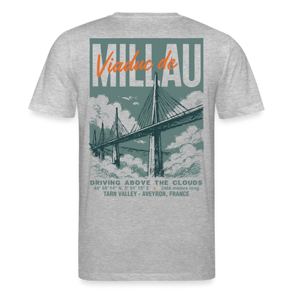 VIADUC DE MILLAU - T-shirt (more colors) - heather grey
