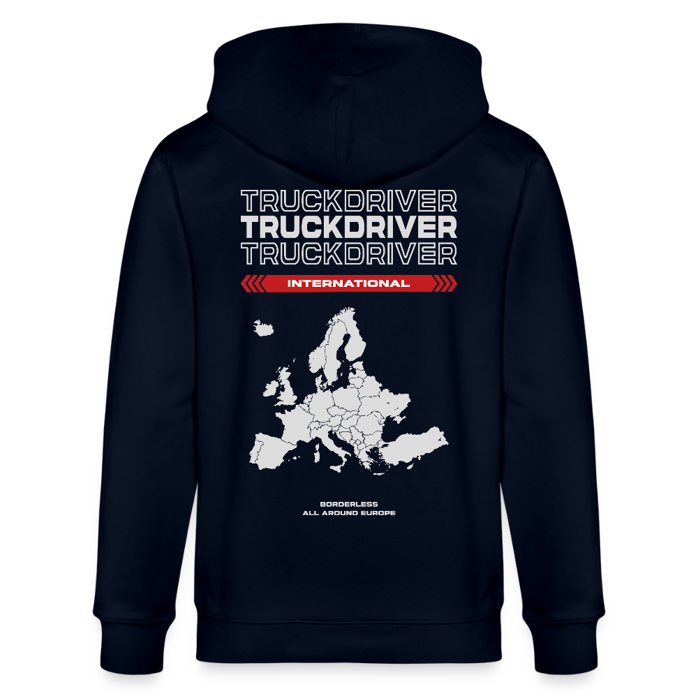 INTERNATIONAL Liner - Zipped Hoodie - navy