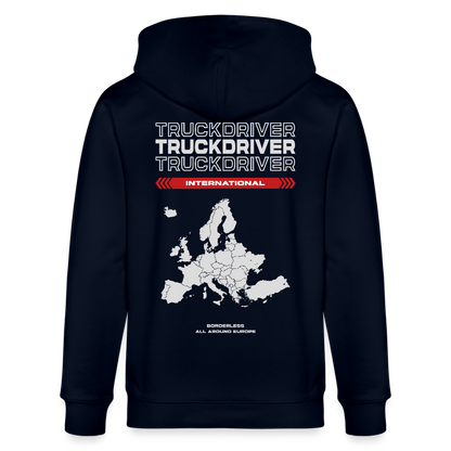 INTERNATIONAL Liner - Zipped Hoodie - navy