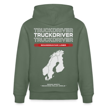 SCANDINAVIAN Liner - Hoodie - cypress green