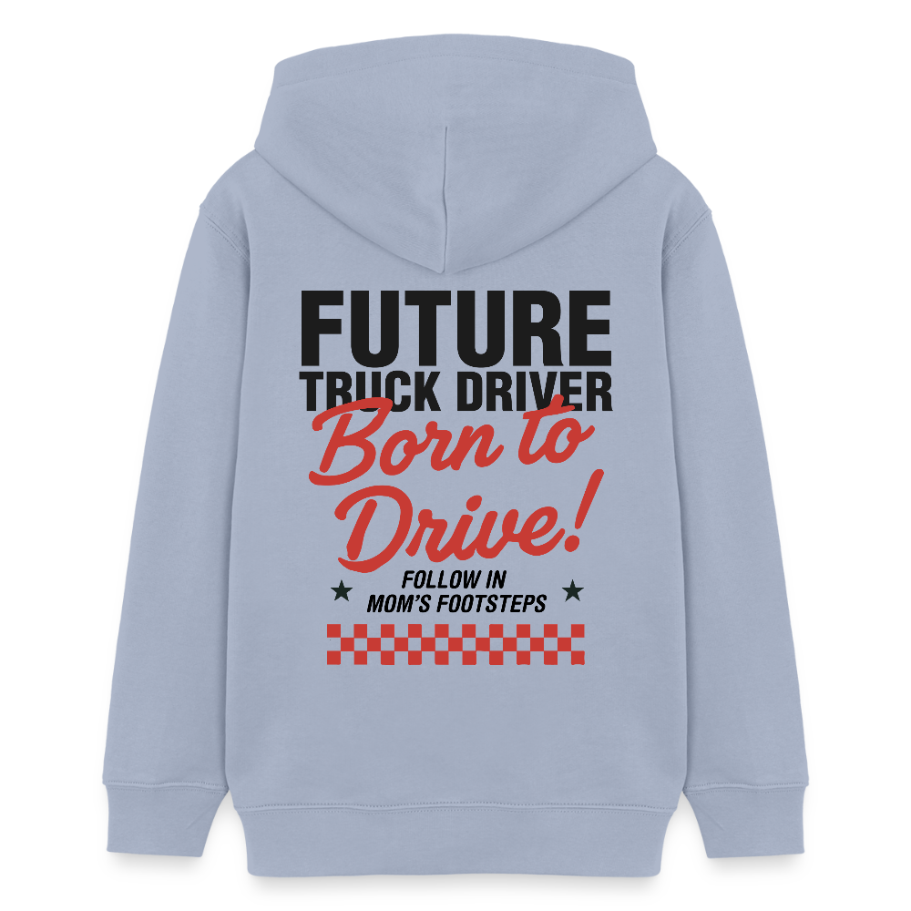 BORN TO DRIVE (MOM) - Teenagers Hoodie - lavender-violet