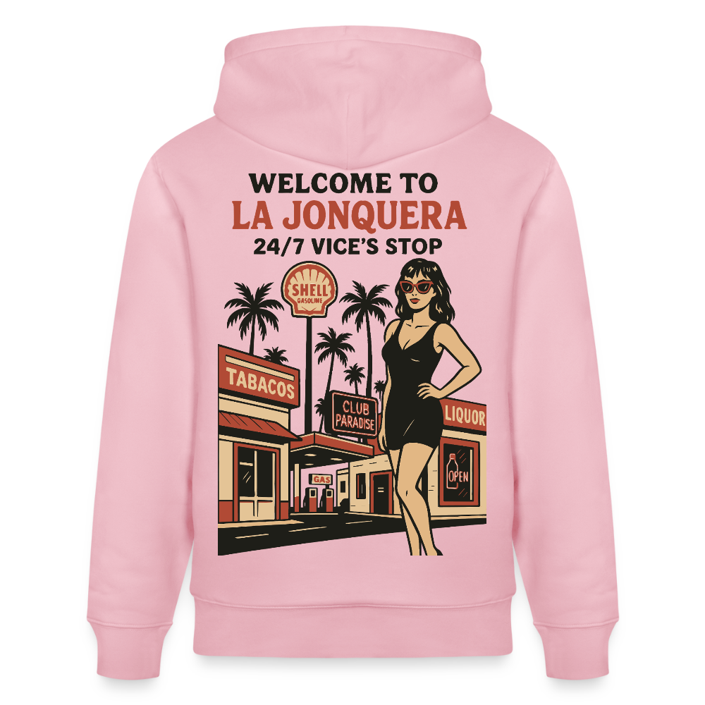 LA JONQUERA - Hoodie (more colors) - cotton pink