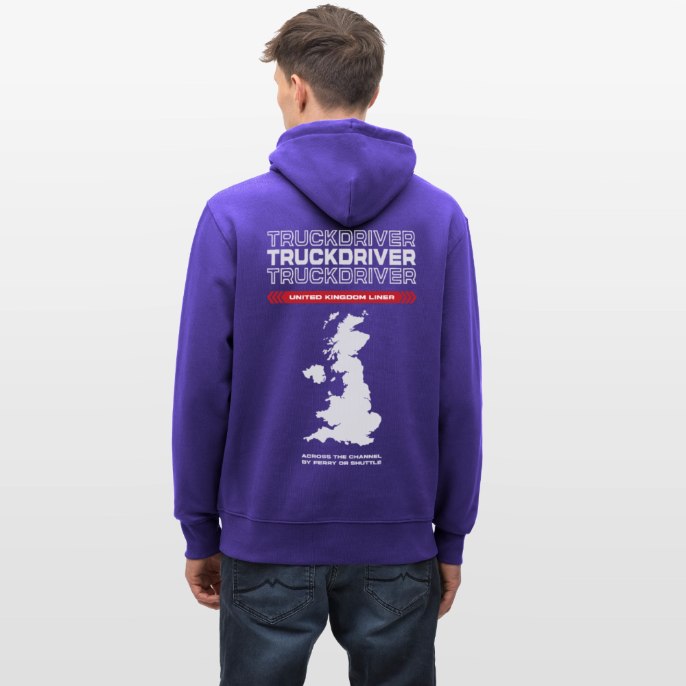 UK Liner - Hoodie - purple love 