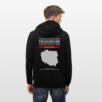 POLAND Liner - Zipped Hoodie - black