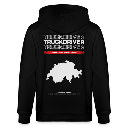 SWITZERLAND Liner - Zipped Hoodie - black