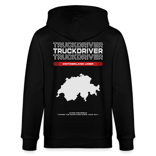 SWITZERLAND Liner - Zipped Hoodie - black