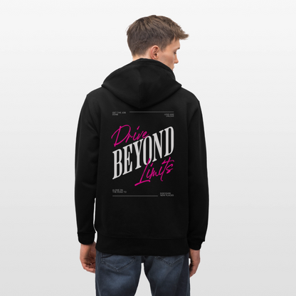 BEYOND LIMITS - Zipped Hoodie - black