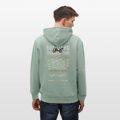 TRUCKER ON TOUR - Zipped Hoodie - aloe