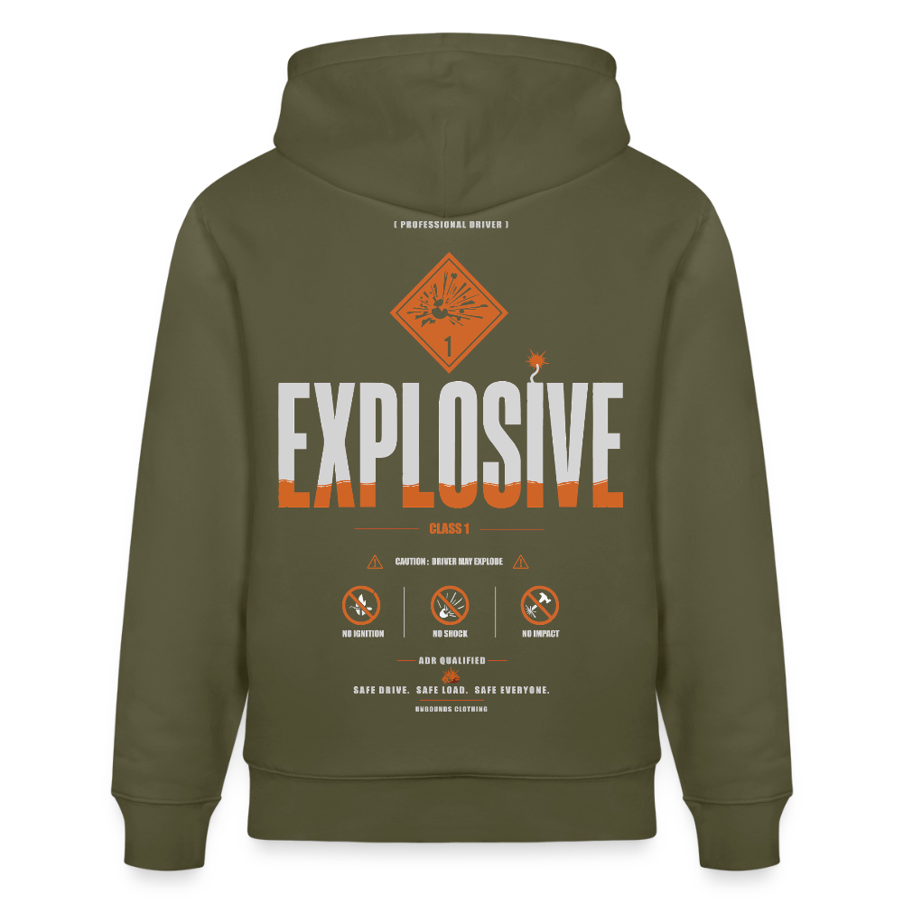 EXPLOSIVE ADR V2 - Hoodie - khaki green