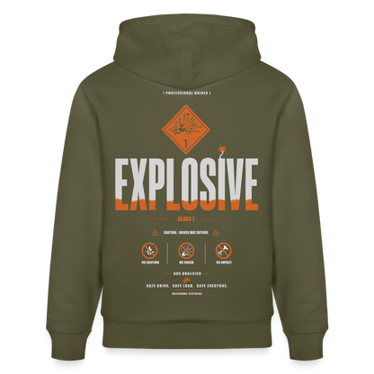 EXPLOSIVE ADR V2 - Hoodie - khaki green