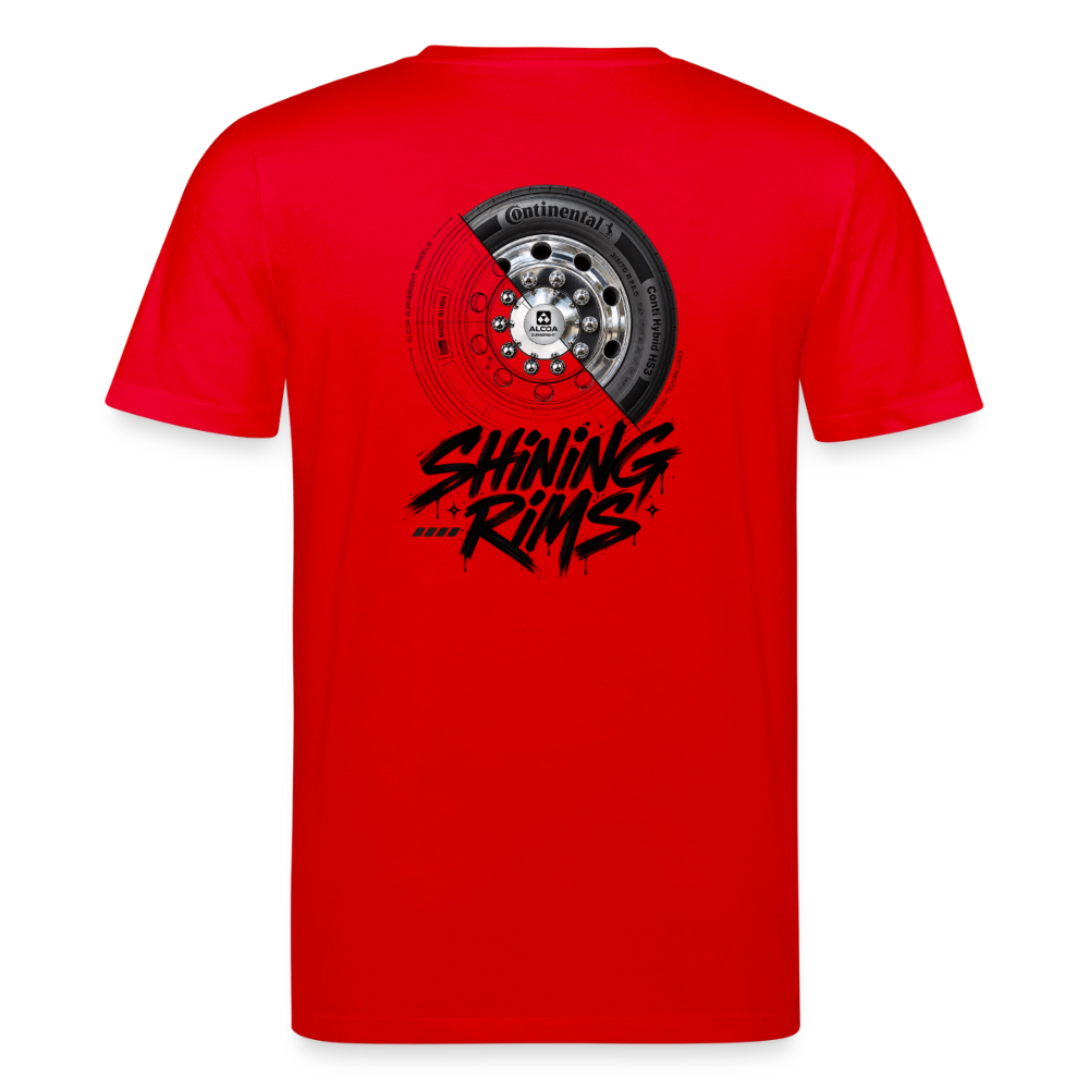 SHINING RIMS - T-shirt - red