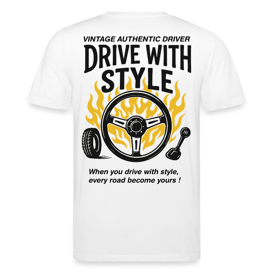 AUTHENTIC DRIVER - T-shirt - white