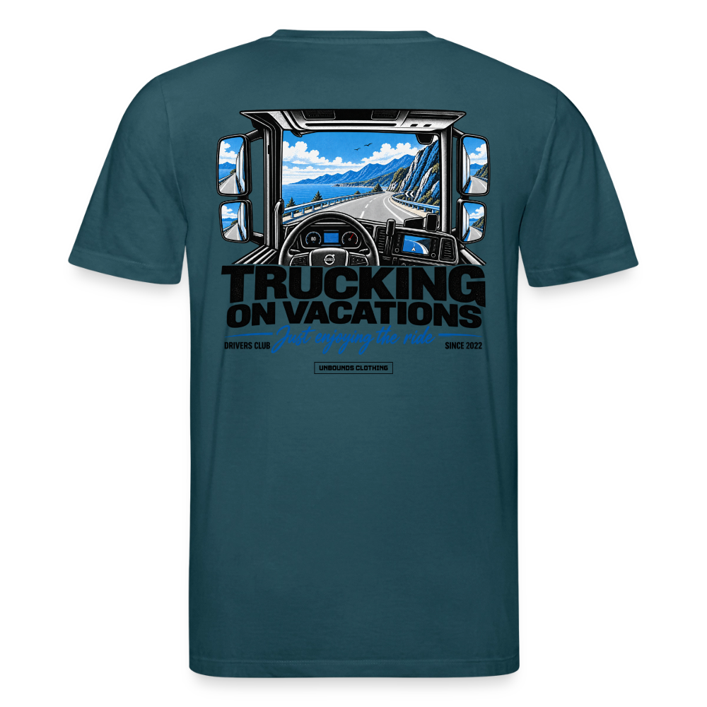 TRUCKING ON VACATIONS - T-shirt - stargazer