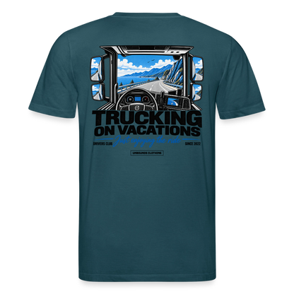 TRUCKING ON VACATIONS - T-shirt - stargazer