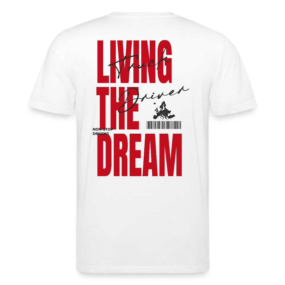 LIVING THE DREAM - T-shirt (more colors) - white