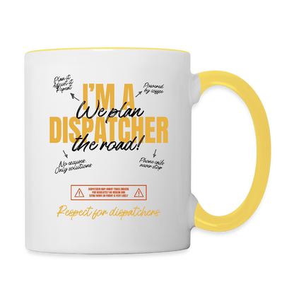 RESPECT DISPATCHER - white/yellow