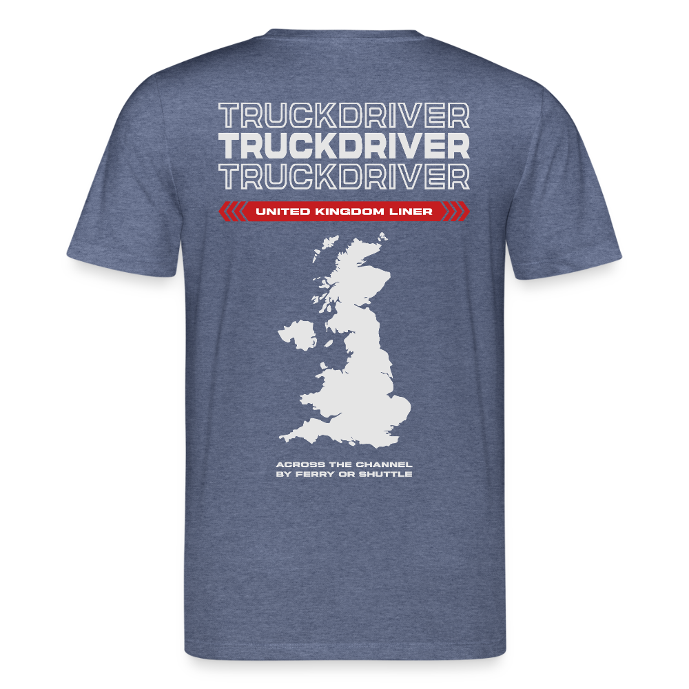 UK Liner - T-shirt - dark heather blue