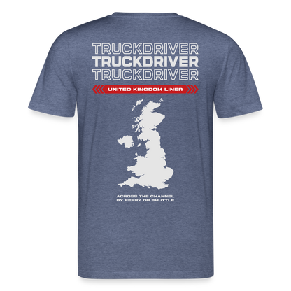 UK Liner - T-shirt - dark heather blue