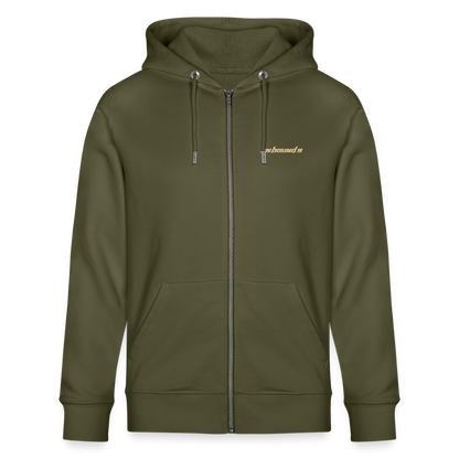 TRUCKER ON TOUR - Zipped Hoodie - khaki