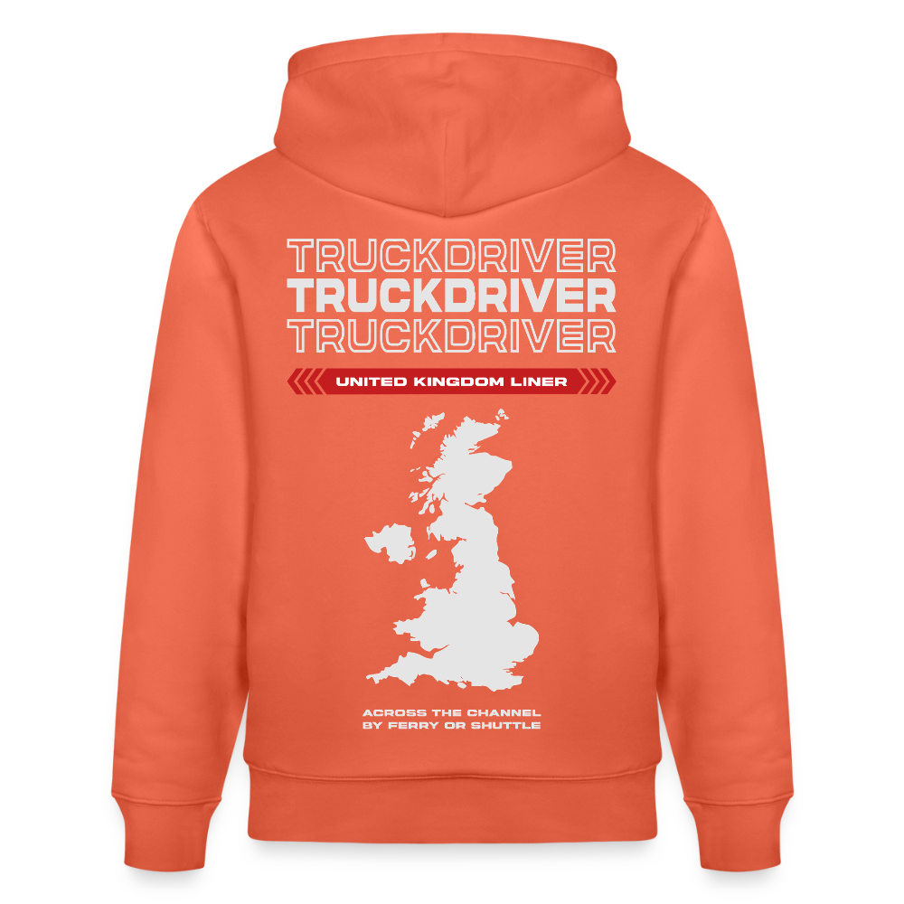 UK Liner - Hoodie - light red