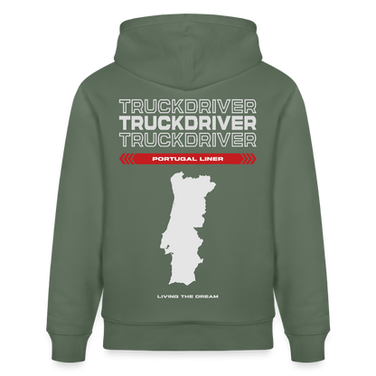 PORTUGAL Liner - Hoodie - cypress green