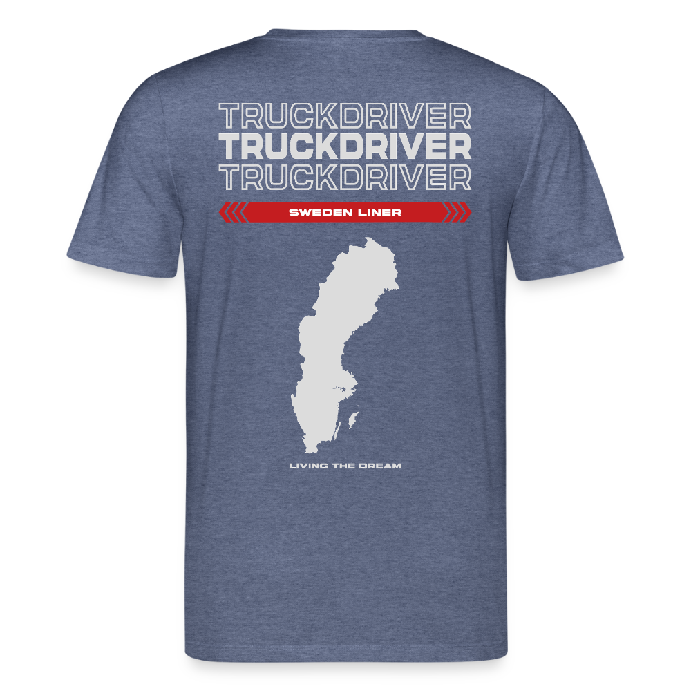SWEDEN Liner - T-shirt - dark heather blue