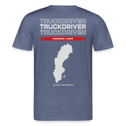 SWEDEN Liner - T-shirt - dark heather blue