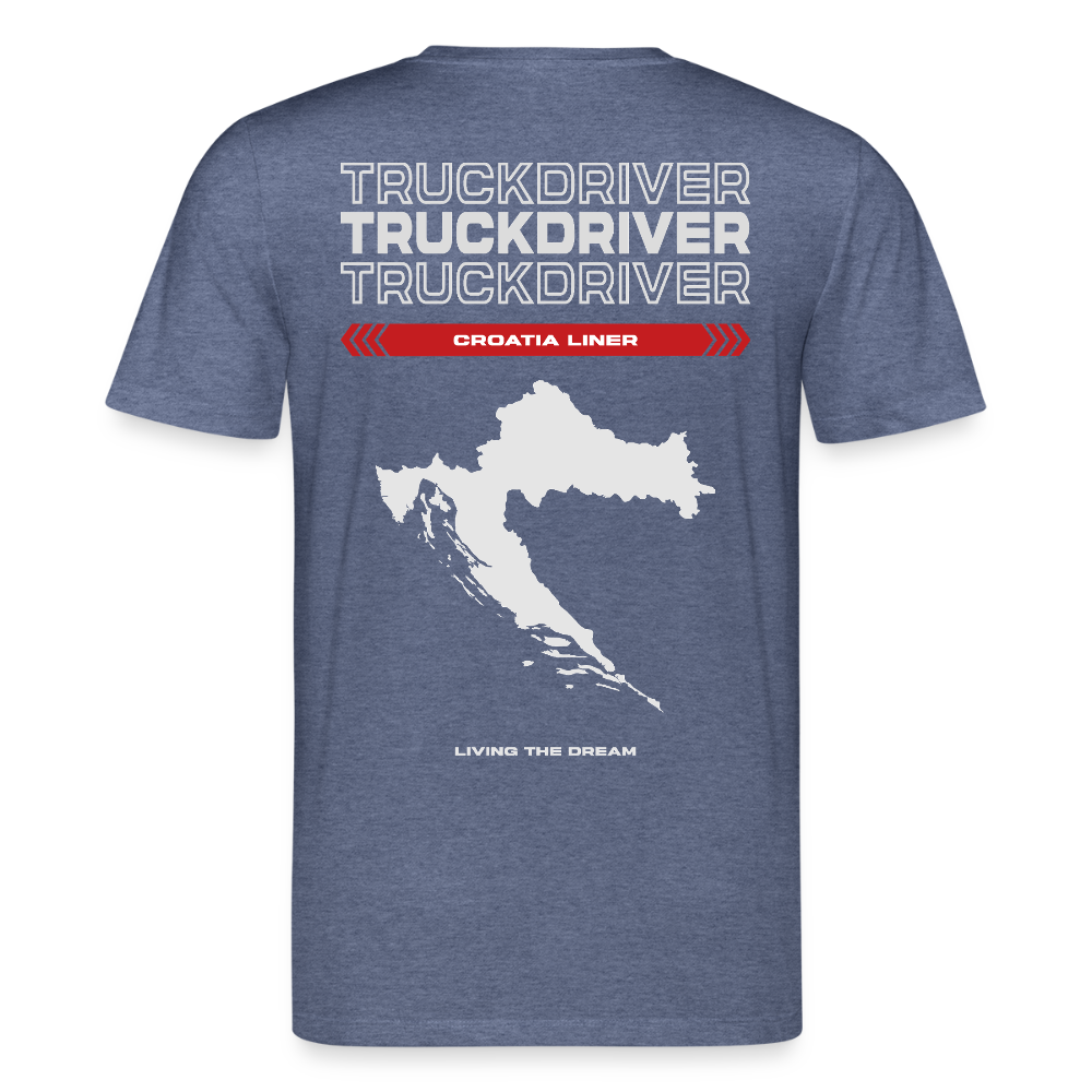 CROATIA Liner - T-shirt - dark heather blue