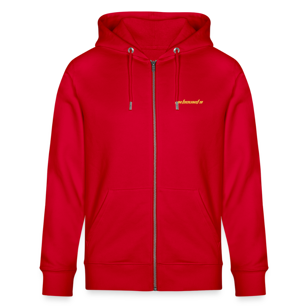 LES ROUTIERS SONT SYMPAS - Zipped Hoodie - red