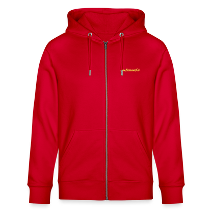 LES ROUTIERS SONT SYMPAS - Zipped Hoodie - red