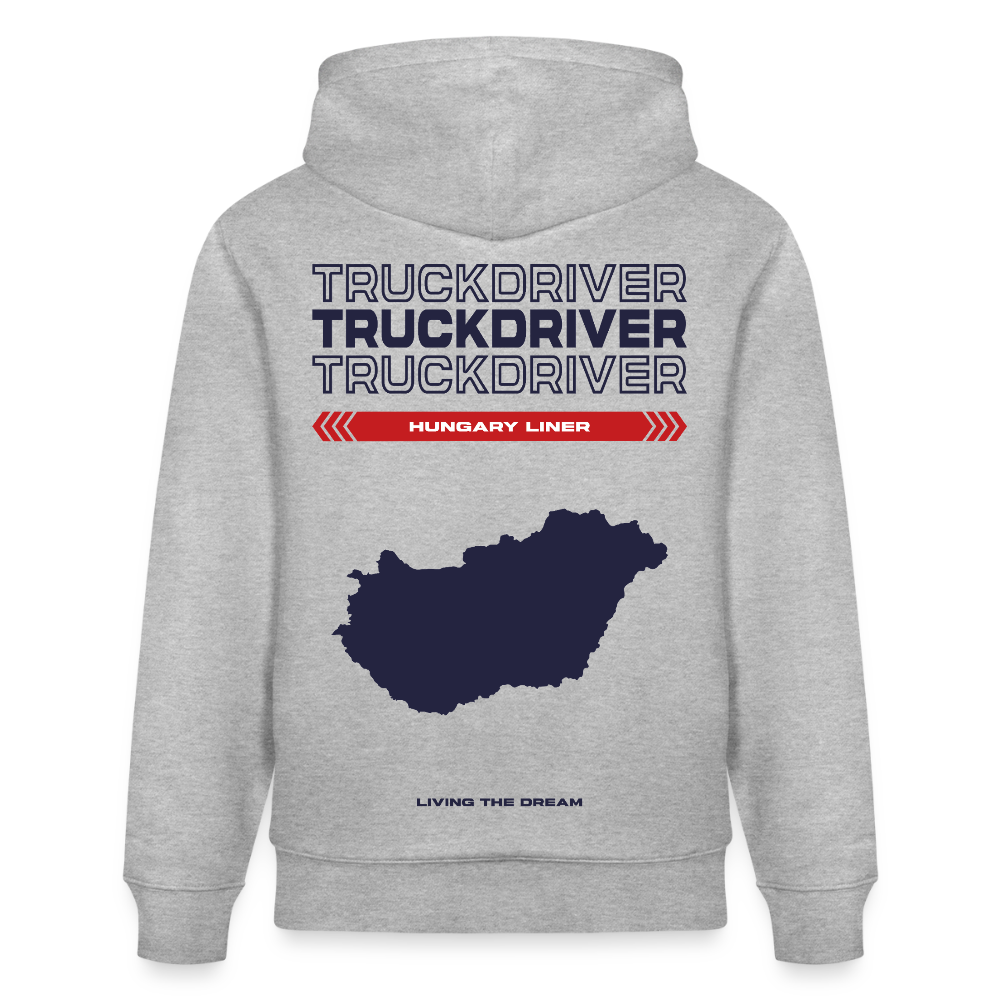 HUNGARY Liner - Hoodie (more colors) - heather grey