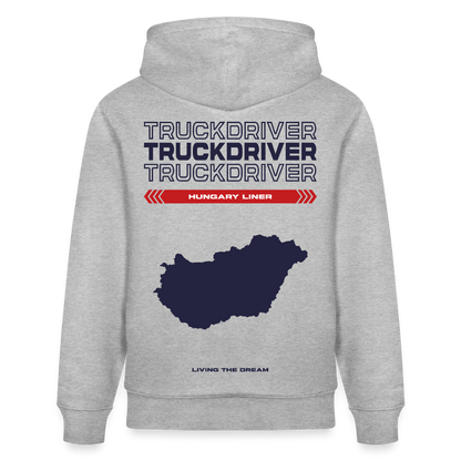 HUNGARY Liner - Hoodie (more colors) - heather grey