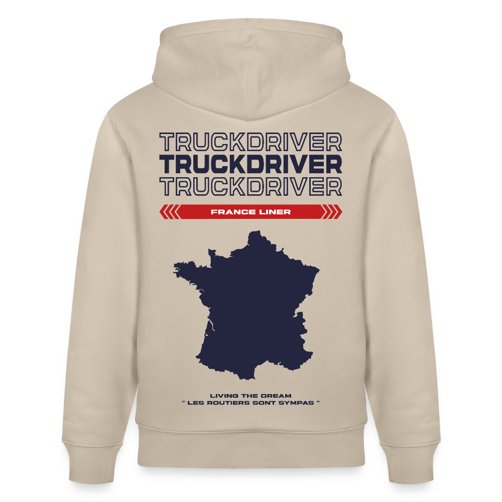 FRANCE Liner - Hoodie (more colors) - beige