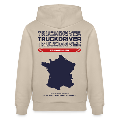 FRANCE Liner - Hoodie (more colors) - beige
