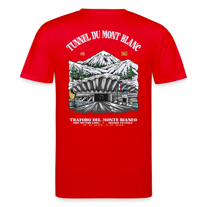 BEYOND MONT BLANC - T-shirt - red