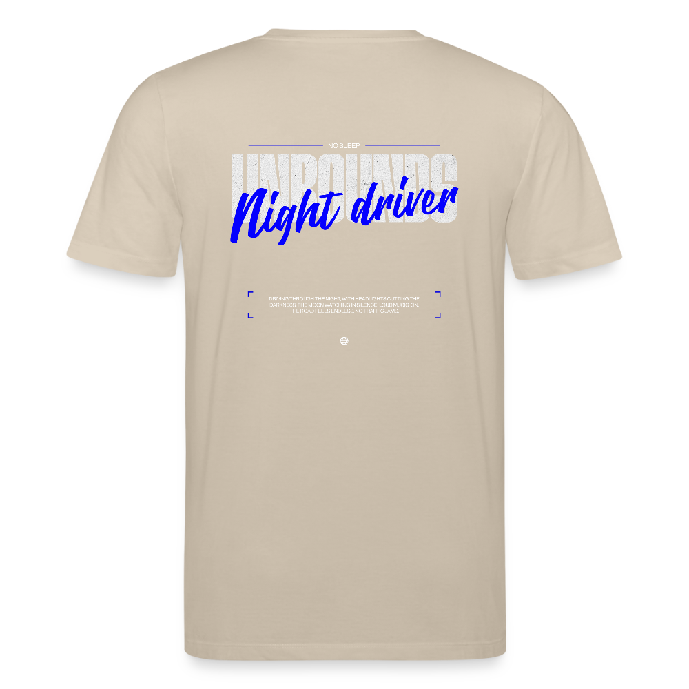 NIGHT DRIVER - T-shirt - beige