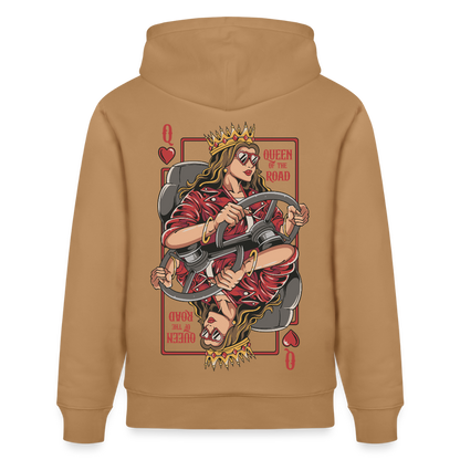 QUEEN OF THE ROAD - Hoodie - latte