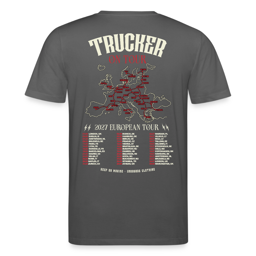 2027 - TRUCKER ON TOUR - T-SHIRT (LIMITED EDITION) - anthracite