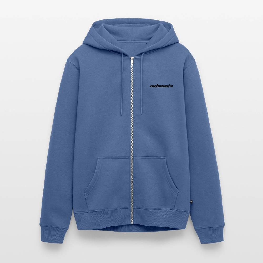 CZECH REPUBLIC Liner - Zipped Hoodie (White) - stone blue