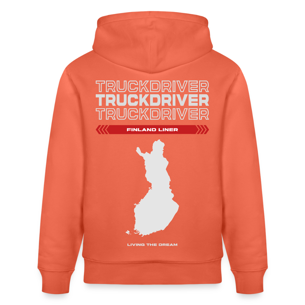 FINLAND Liner - Hoodie - light red