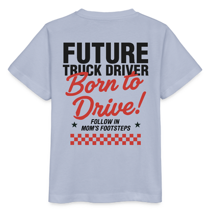 BORN TO DRIVE (MOM) - T-shirt for Kids - lavender-violet
