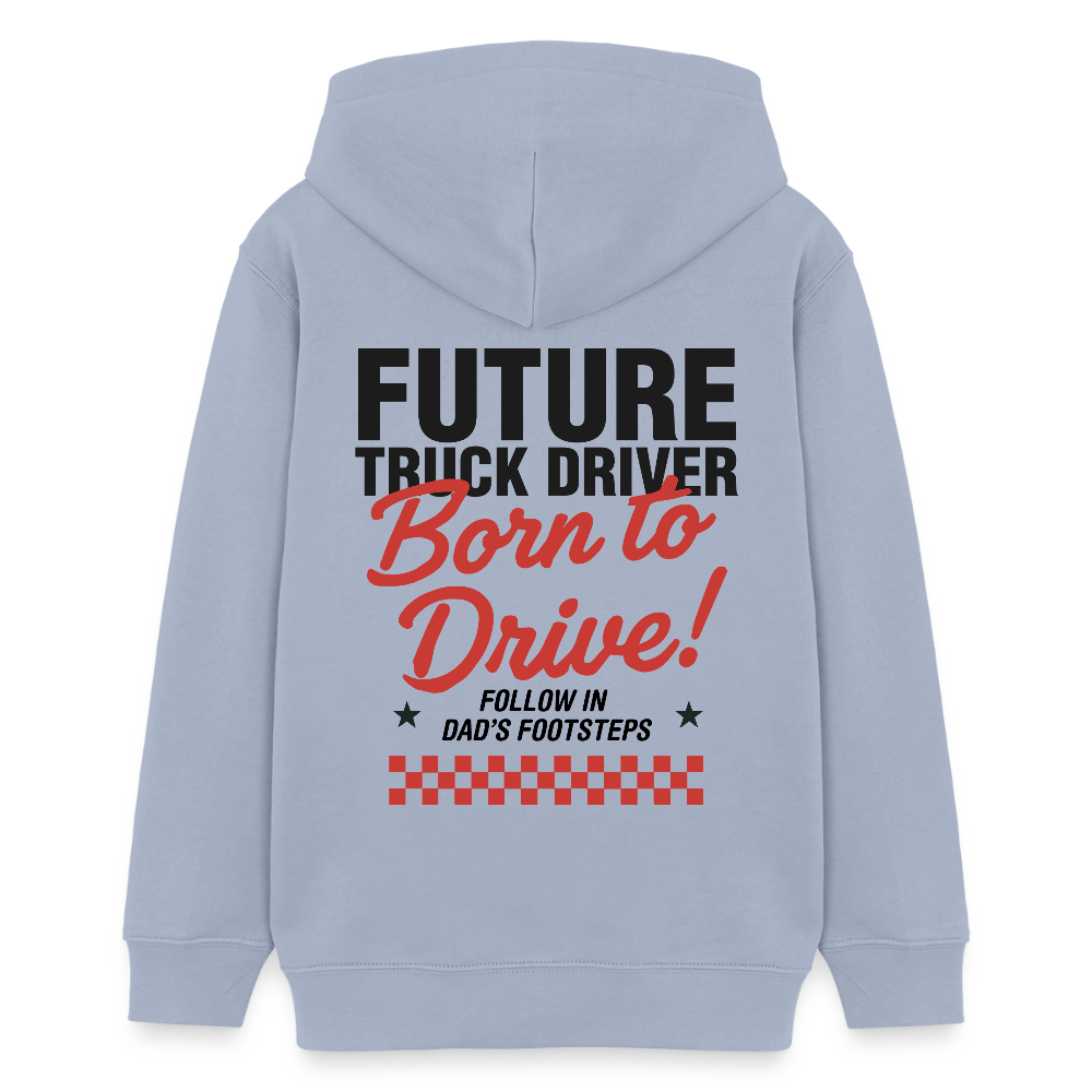 BORN TO DRIVE (DAD) - Teenagers Hoodie - lavender-violet