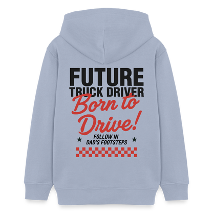BORN TO DRIVE (DAD) - Teenagers Hoodie - lavender-violet