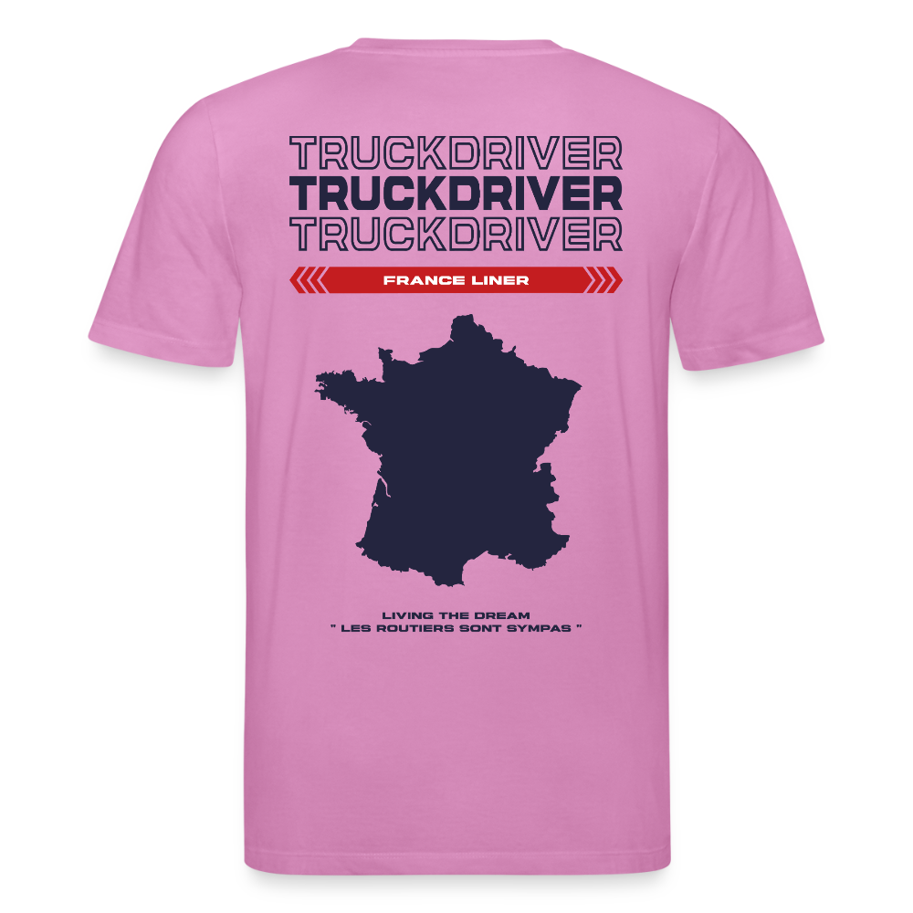 FRANCE Liner - T-shirt (more colors) - pink