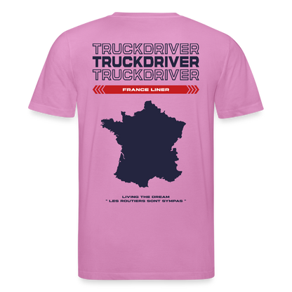 FRANCE Liner - T-shirt (more colors) - pink