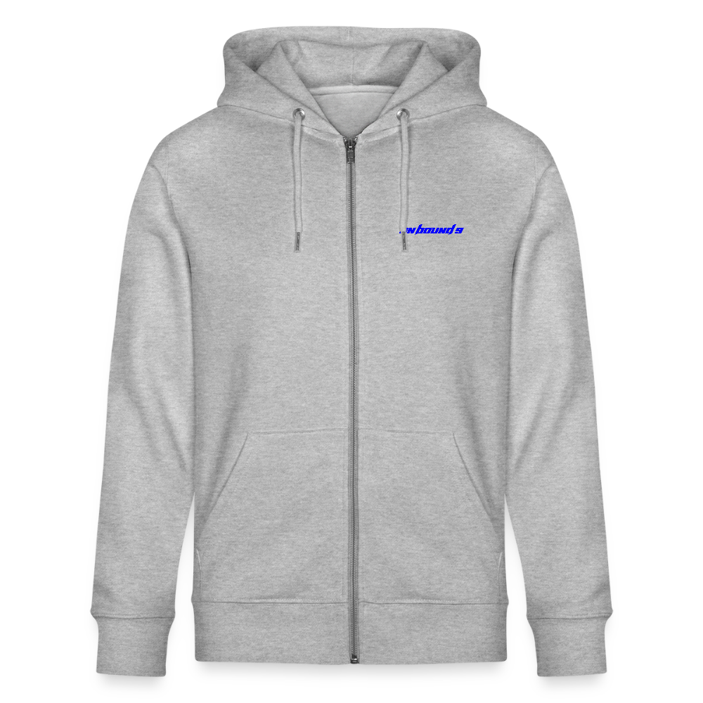 NIGHT DRIVER - Zipped Hoodie - heather grey