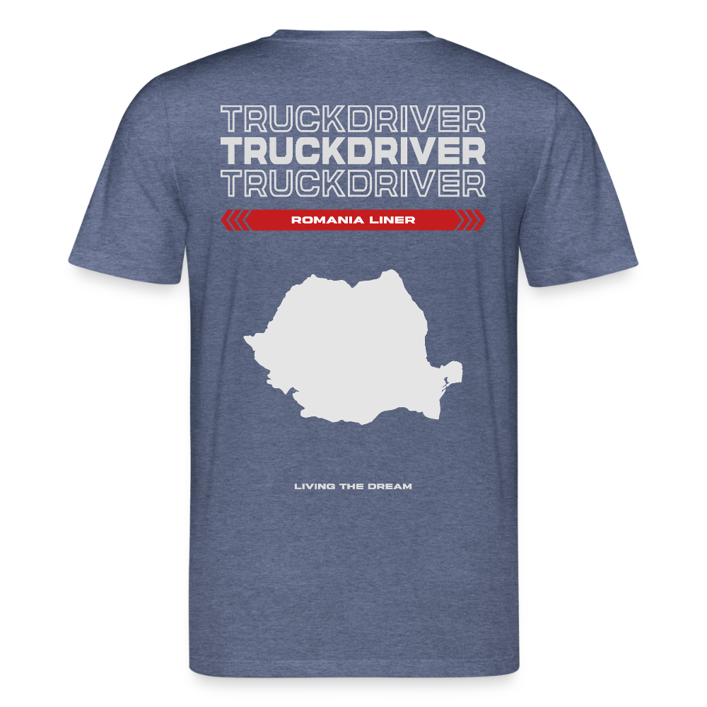 ROMANIA Liner - T-shirt - dark heather blue