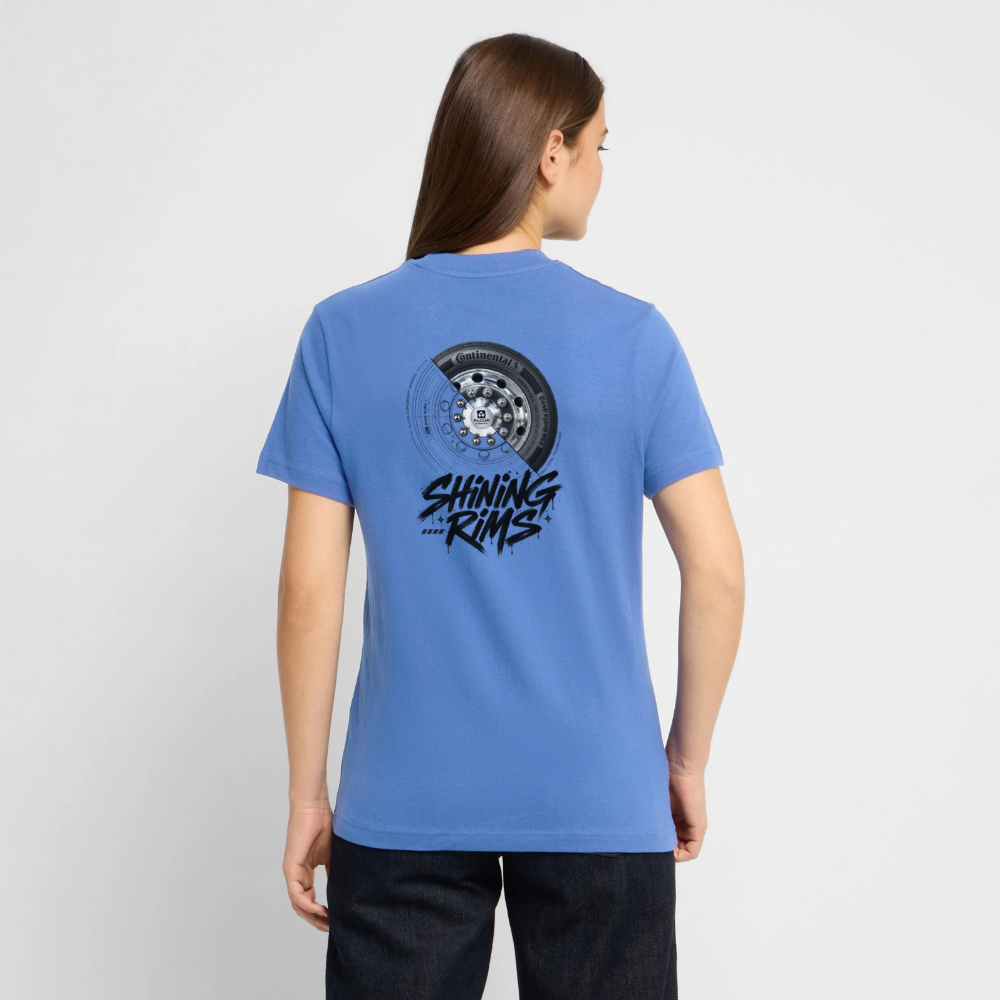 SHINING RIMS - T-shirt - mindful blue
