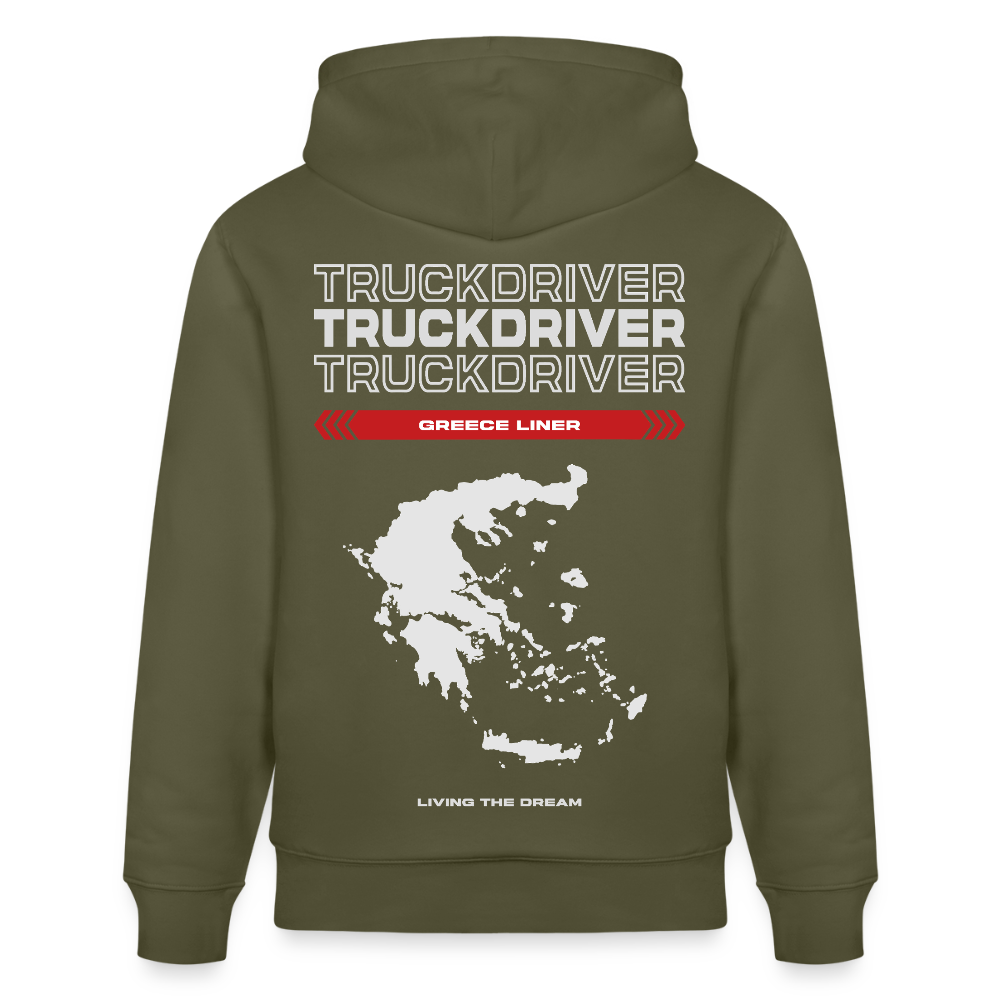 GREECE Liner - Hoodie - khaki green