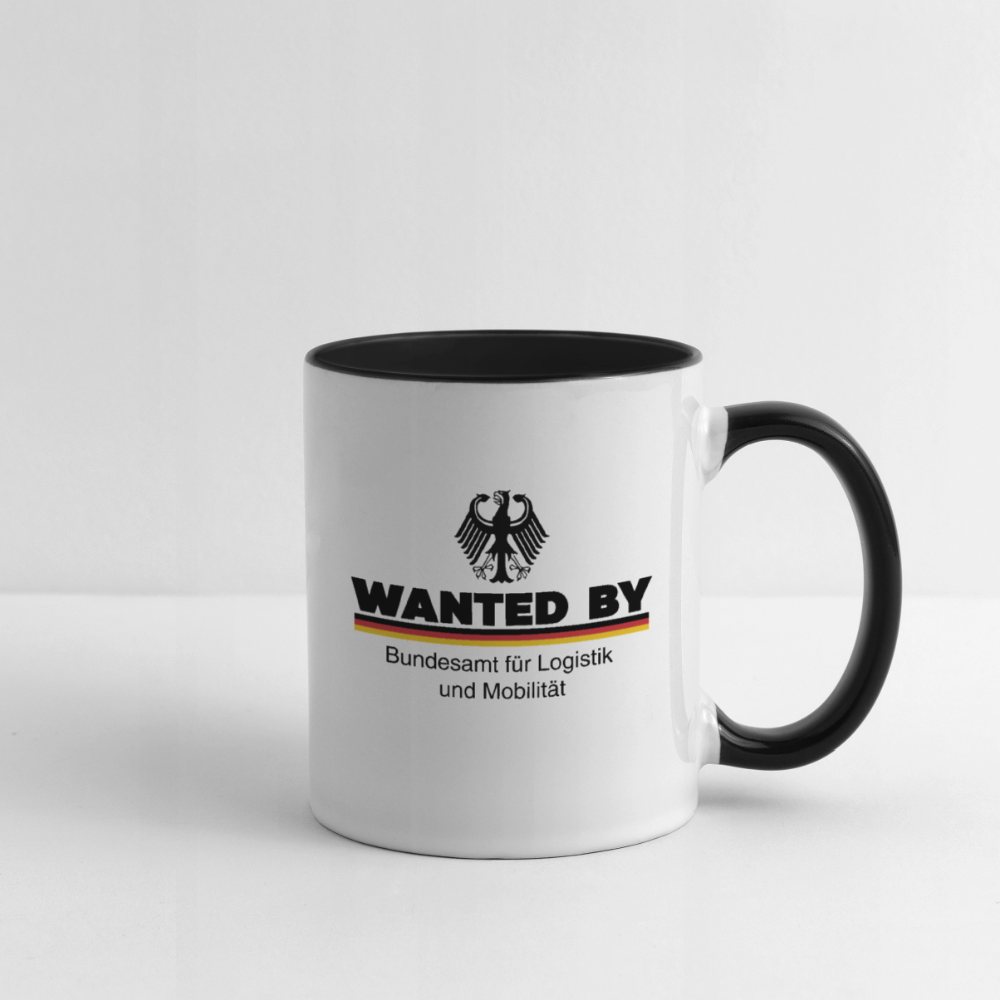 WANTED BY BALM (BAG) - Coffee Mug - white/black